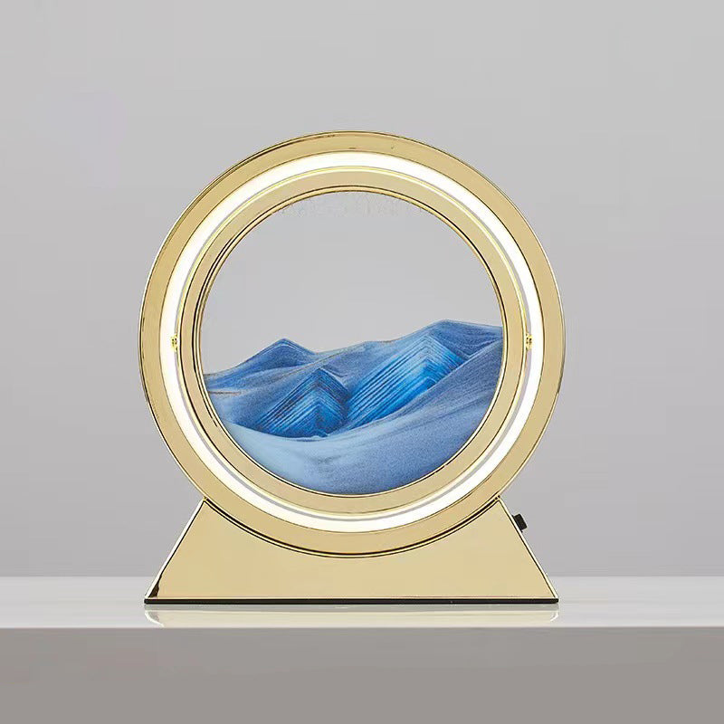 *New Christmas Gift Alert* - Creative Flow Sand Table Lamp Hourglass Ornament and Night Light
