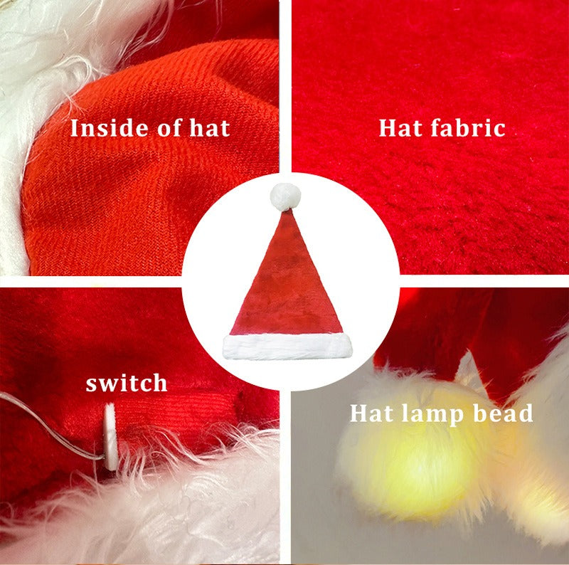 *New Christmas Decor Alert* - LED luminous Christmas hat