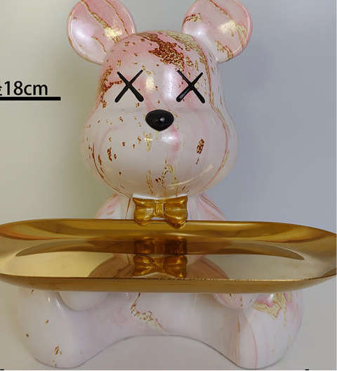 *New Christmas Decor Alert* - Cartoon bear home decoration for holiday parties