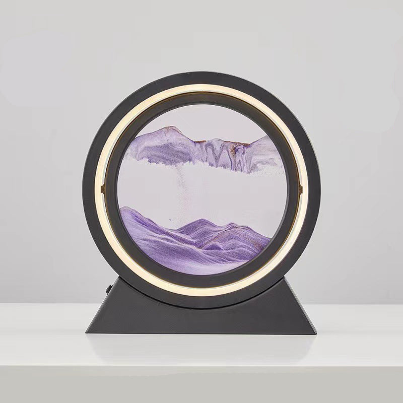 *New Christmas Gift Alert* - Creative Flow Sand Table Lamp Hourglass Ornament and Night Light