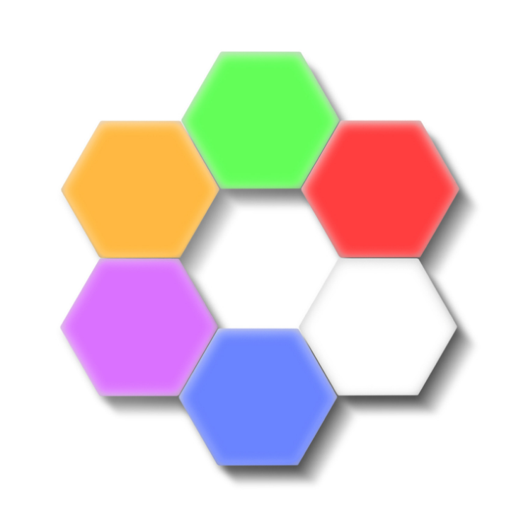 *New Christmas Decor Alert* - Quantum LED Hexagonal lamps, modular touch sensitive night light. Wall Decor.