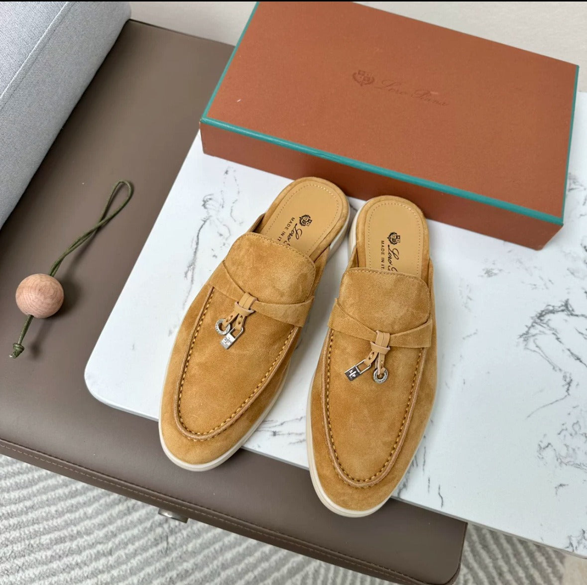 House of Hutson LP mules. Unisex