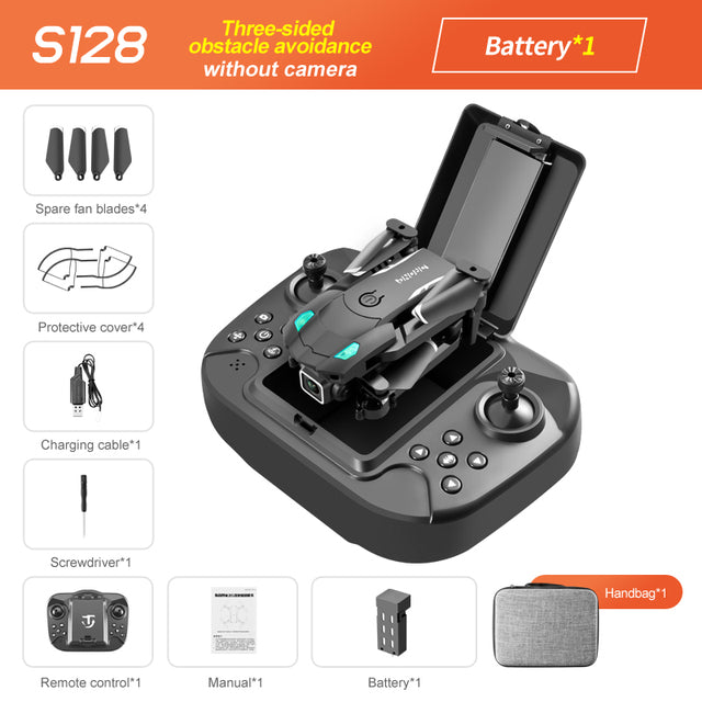 *New Christmas Gift Alert* S128 Three-Sided Obstacle Avoidance Drone 4K Dual Camera HD