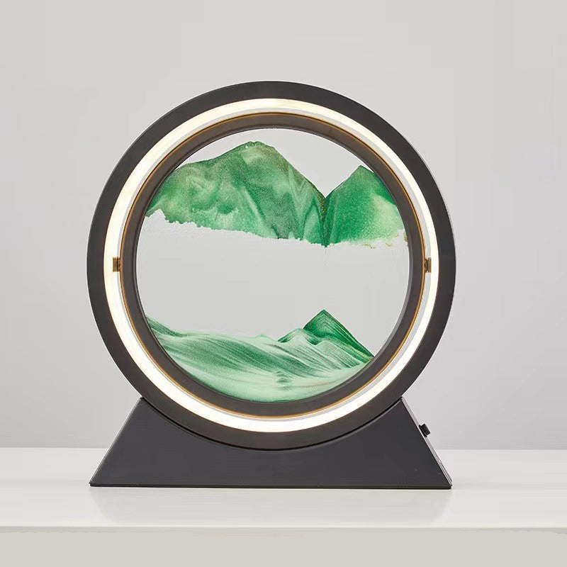 *New Christmas Gift Alert* - Creative Flow Sand Table Lamp Hourglass Ornament and Night Light