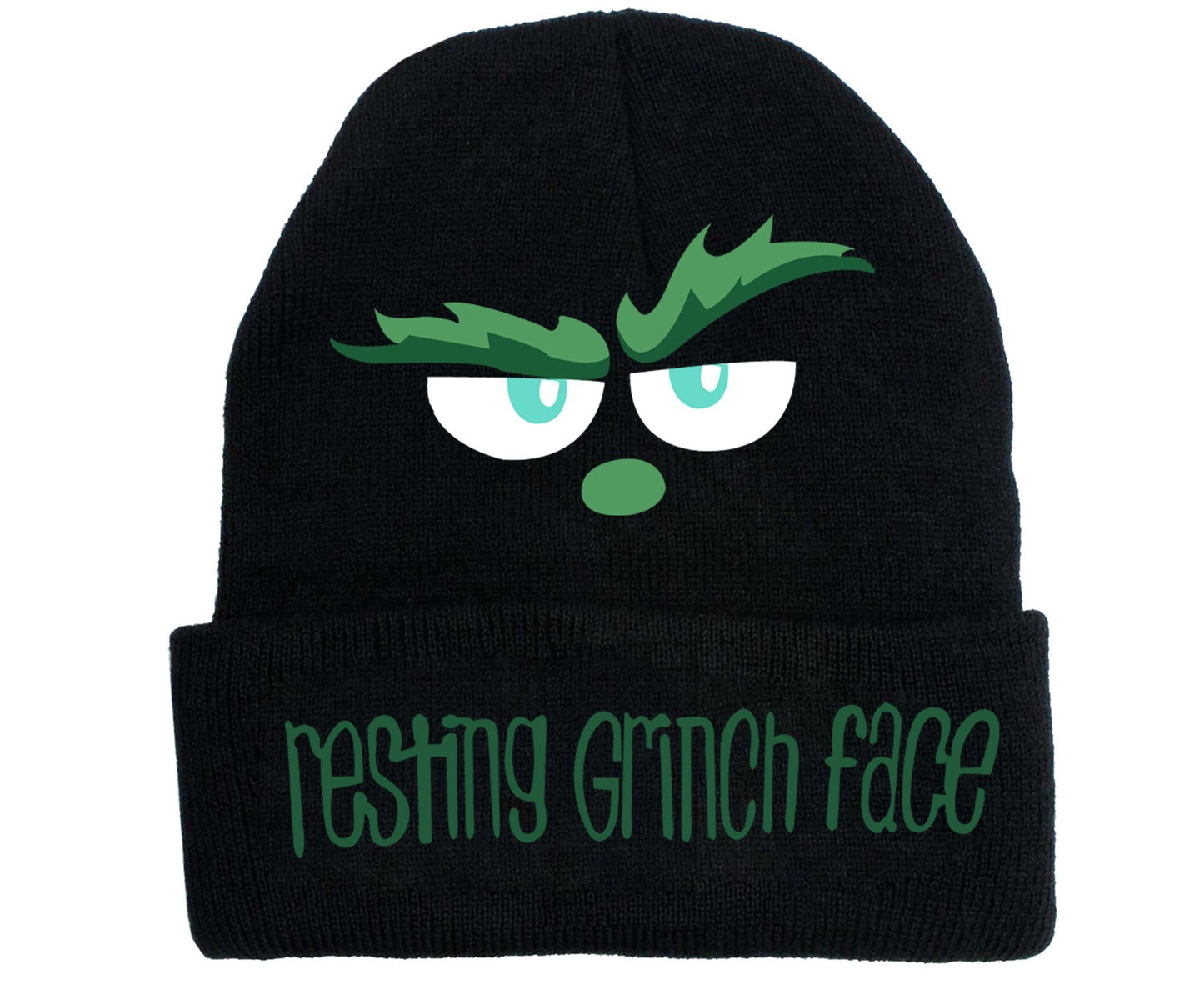 Grinch Wool Hat Knitting