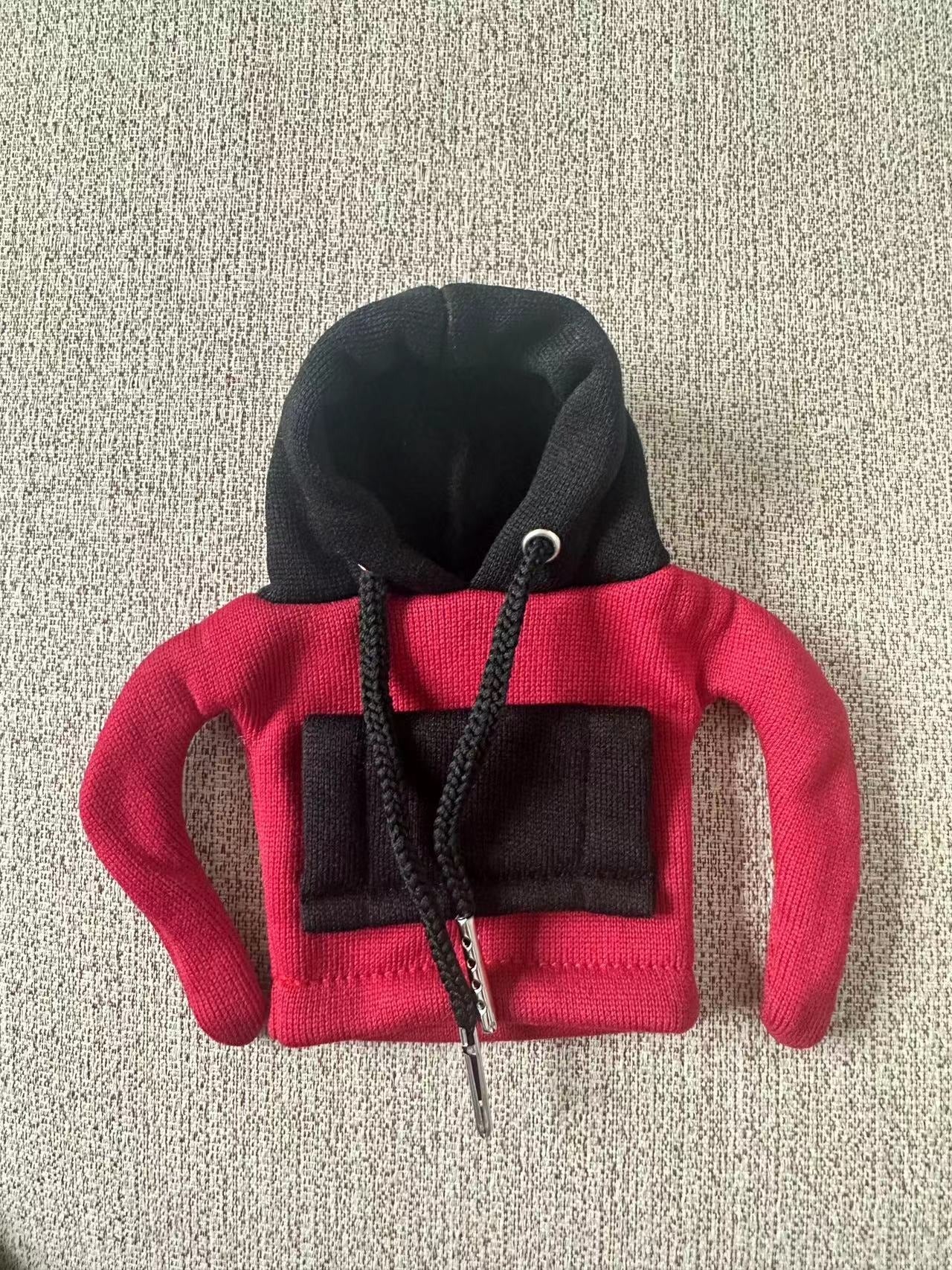 Shifter knob hoodie cover Car gear lever hooded clothing cover