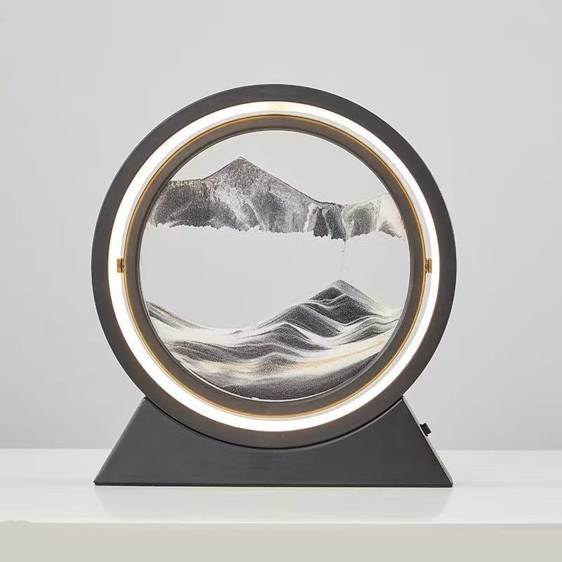 *New Christmas Gift Alert* - Creative Flow Sand Table Lamp Hourglass Ornament and Night Light