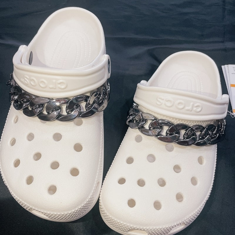Rhinestone slippers. Non-Adult. Unisex.
