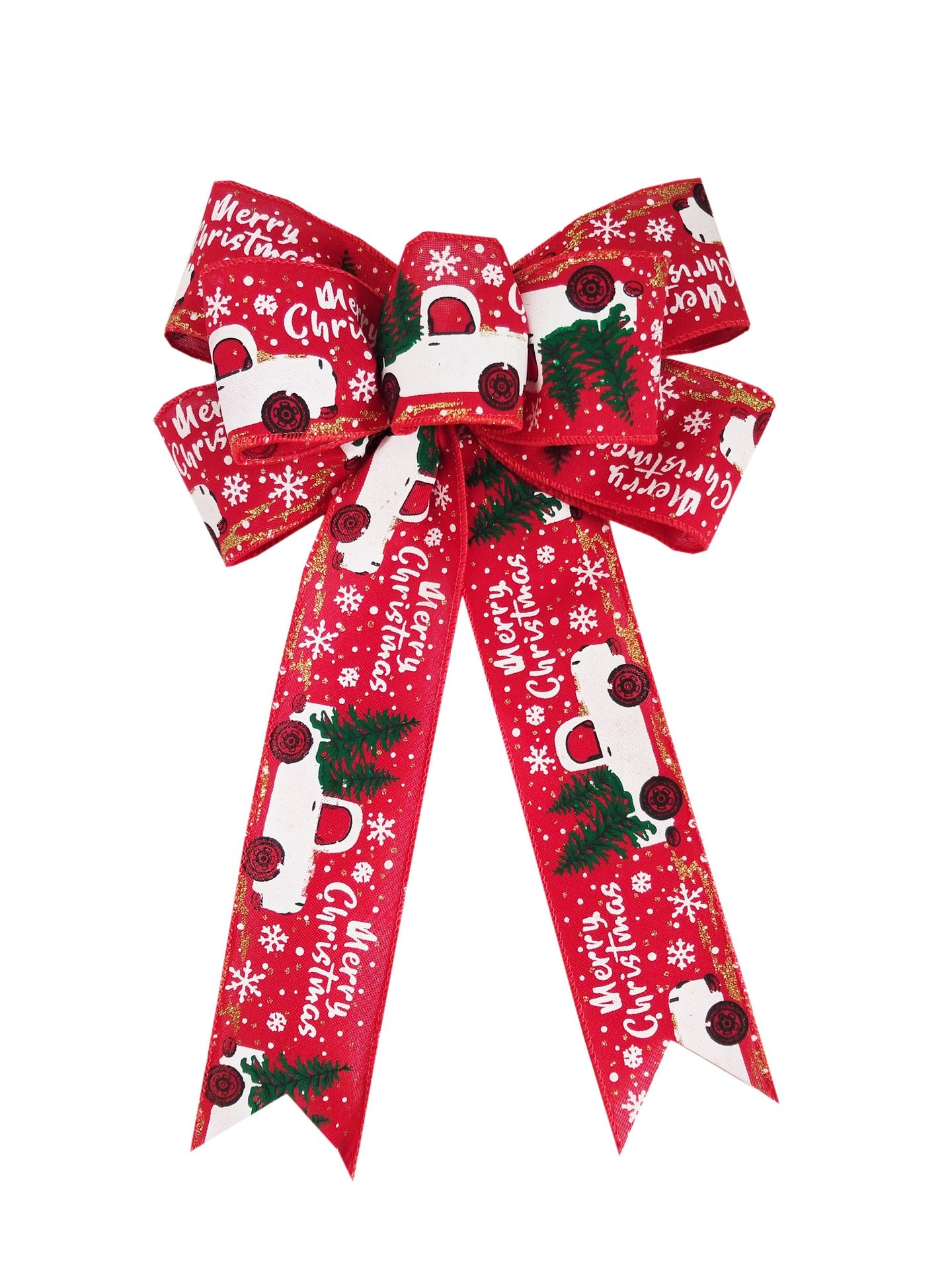 Christmas Ribbon Bows Christmas Decorative Bows DIY Bow Ribbon