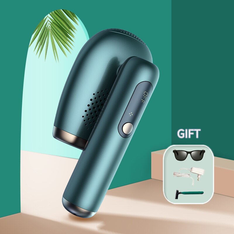 Fold Handheld Photon Flash Laser Depilatory 5 Gears Adjustable No Pain Rejuvenation Hair Removal Skin Beauty Machine