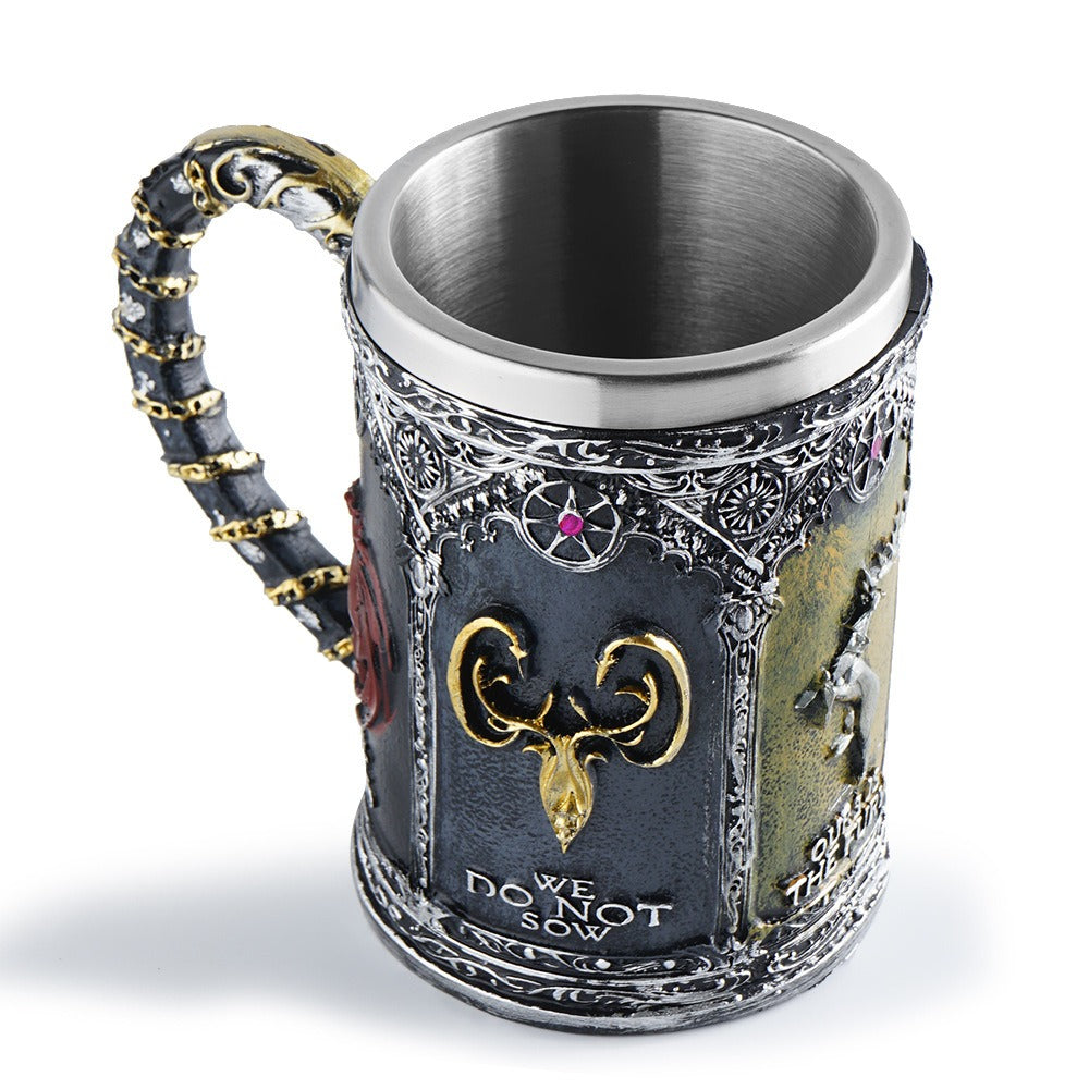 Song of Ice and Fire Resin Mark Cup