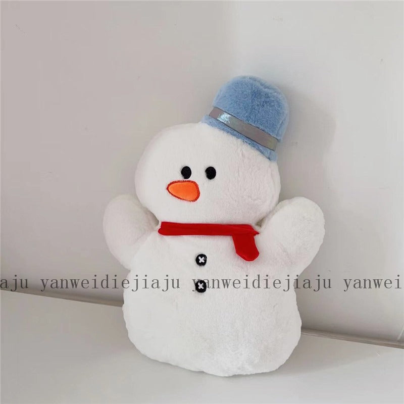 INS Christmas decoration pillow Christmas tree doll living room sofa cushion bed pillow red pillow case
