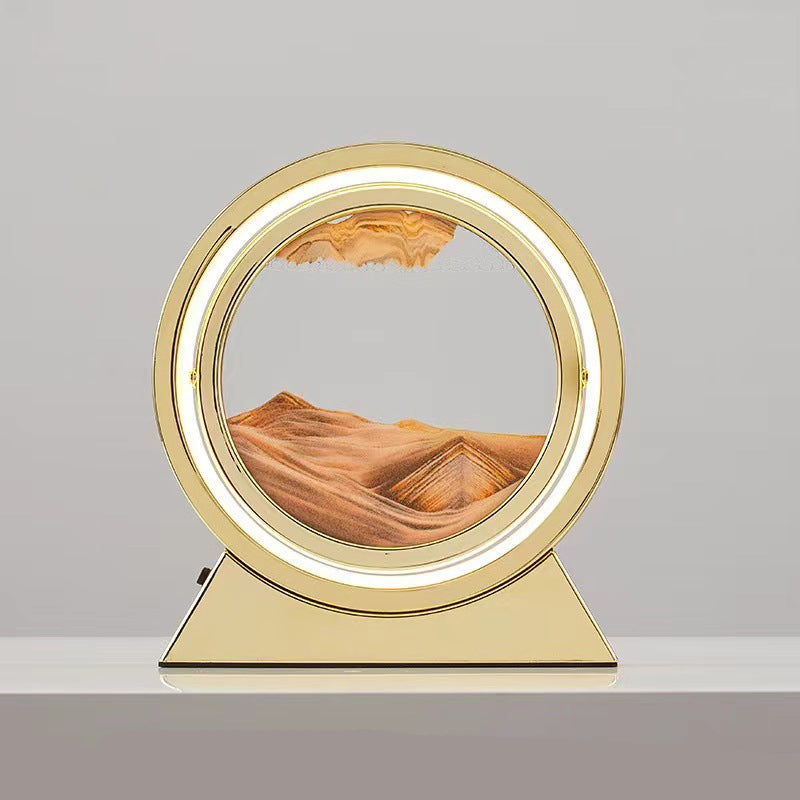 *New Christmas Gift Alert* - Creative Flow Sand Table Lamp Hourglass Ornament and Night Light