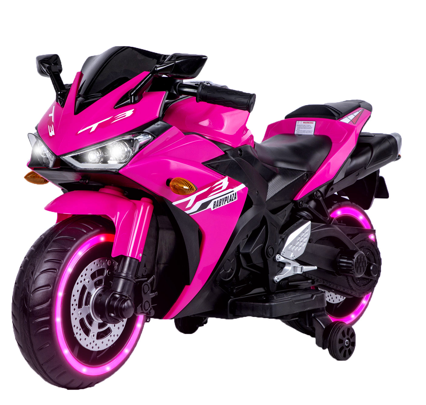 Tamco 12V motorcycle for kids (with Training Wheels)