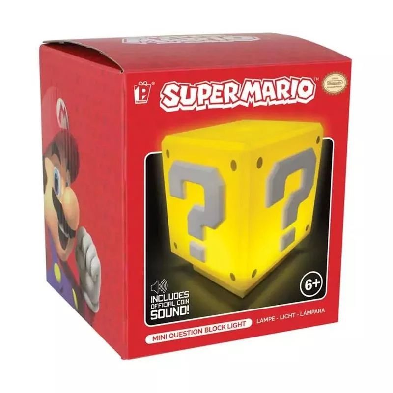 *New Christmas Decor Alert* - USB Rechargeable Night Light 3D LED Supe Mario Question Mark
