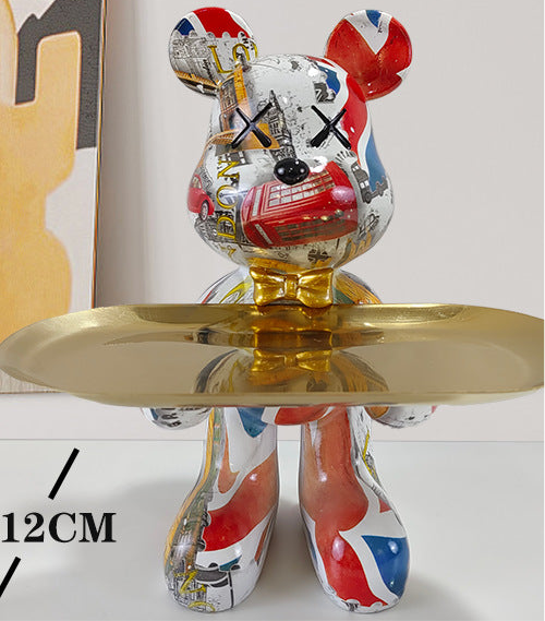 *New Christmas Decor Alert* - Cartoon bear home decoration for holiday parties