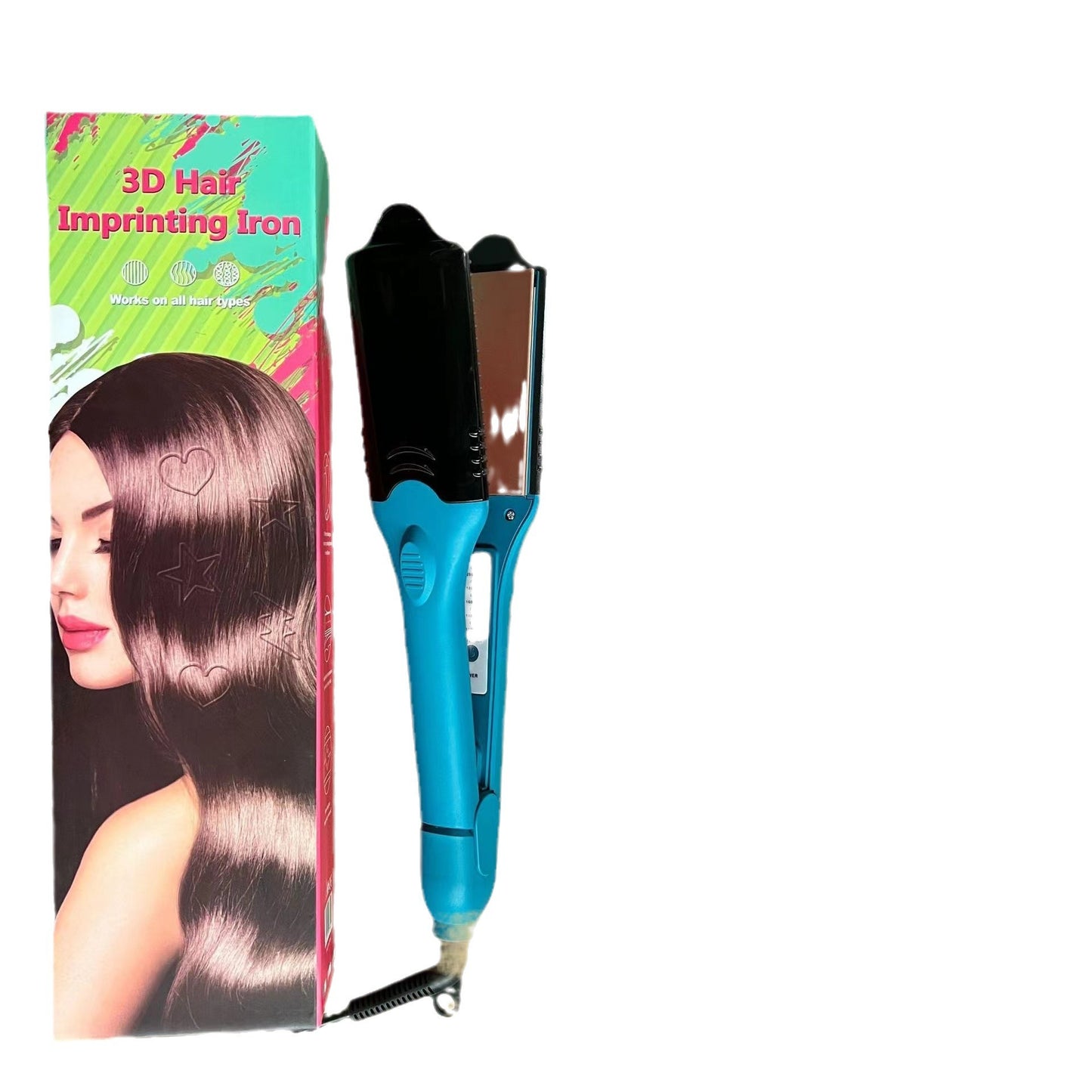 House of Hutson Hair - 3D hair imprinting Press Iron