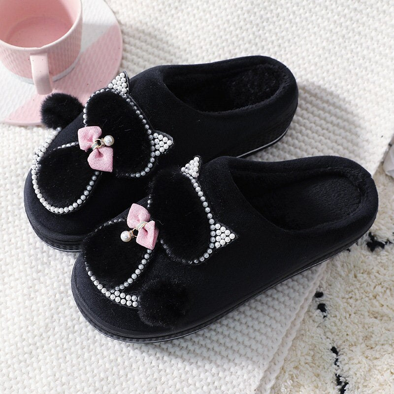House of Hutson Original - “Cat Lady” Slippers