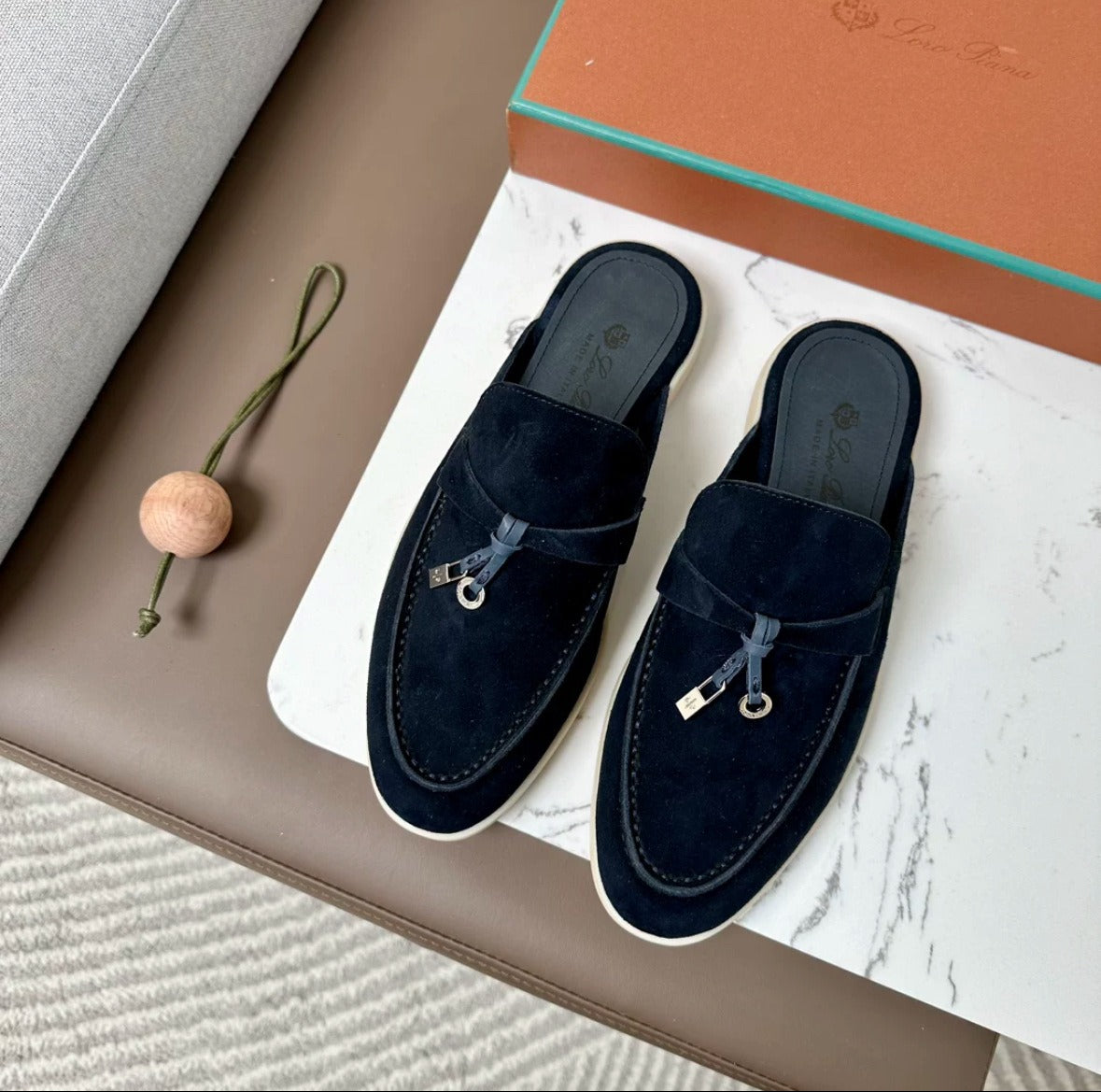 House of Hutson LP mules. Unisex