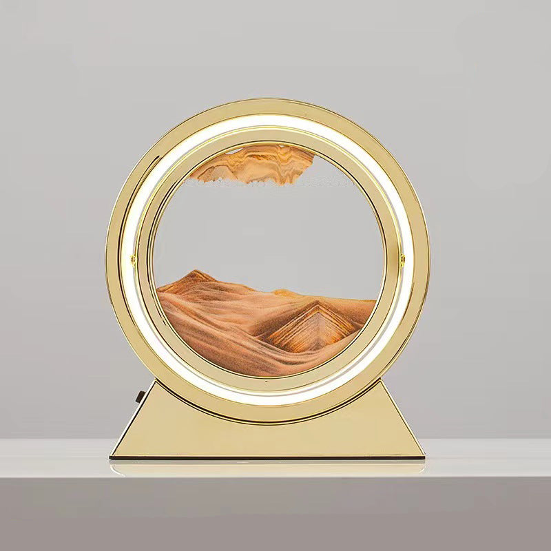 *New Christmas Gift Alert* - Creative Flow Sand Table Lamp Hourglass Ornament and Night Light