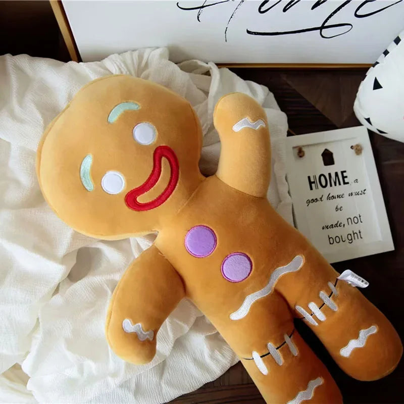 *NEW CHRISTMAS DECOR ALERT* Gingerbread Man Plush Toy Christmas Decor