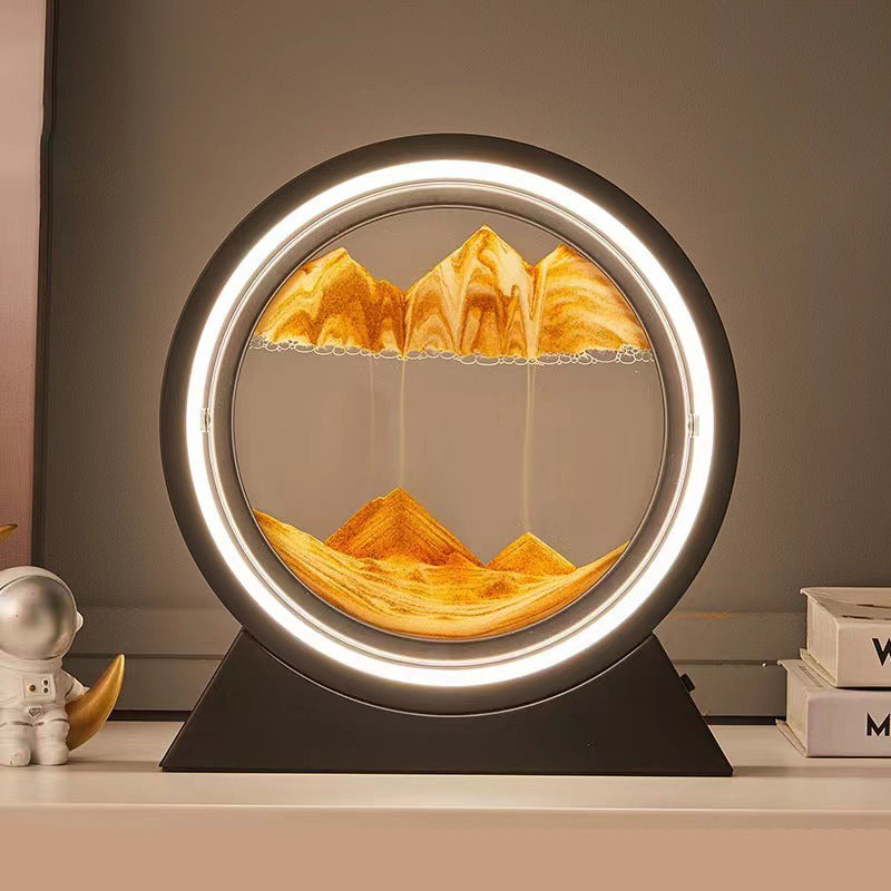 *New Christmas Gift Alert* - Creative Flow Sand Table Lamp Hourglass Ornament and Night Light