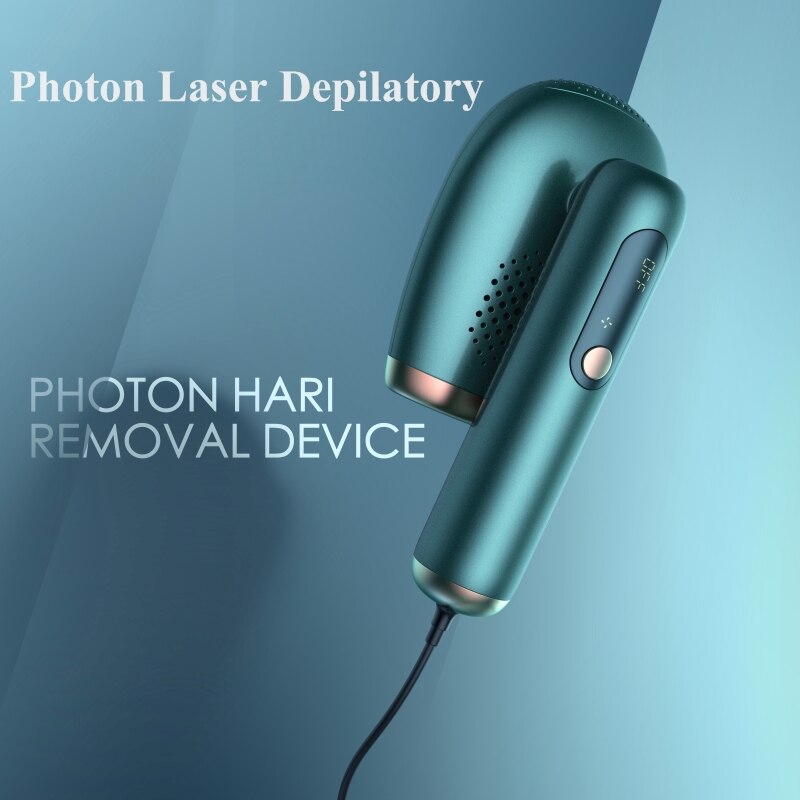 Fold Handheld Photon Flash Laser Depilatory 5 Gears Adjustable No Pain Rejuvenation Hair Removal Skin Beauty Machine