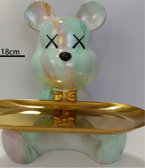 *New Christmas Decor Alert* - Cartoon bear home decoration for holiday parties