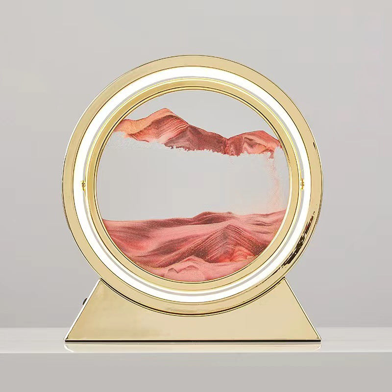 *New Christmas Gift Alert* - Creative Flow Sand Table Lamp Hourglass Ornament and Night Light