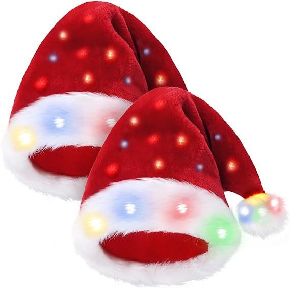 *New Christmas Decor Alert* - LED luminous Christmas hat