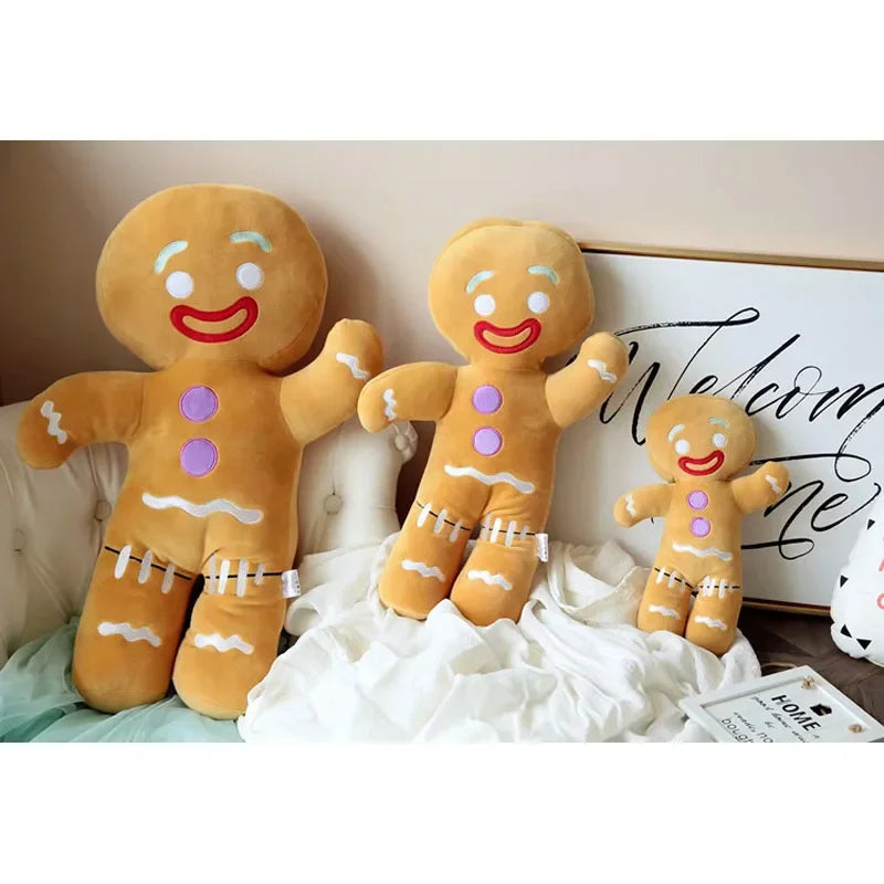 *NEW CHRISTMAS DECOR ALERT* Gingerbread Man Plush Toy Christmas Decor