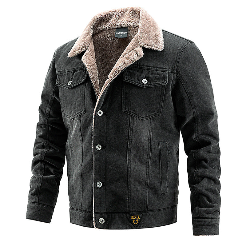 Denim jacket for men. Up to 3XL, in 3 colors.