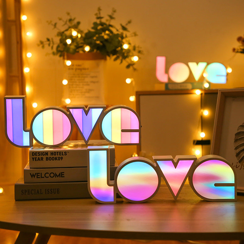 *New Christmas Decor Alert* - Led Decorative Letter Lights for Holiday Party decoration and festivities