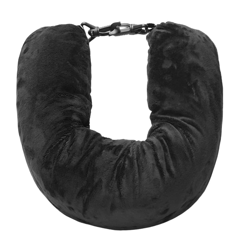 Fillable Neck Pillow Space-saving Portable Travel Pillow Refillable Fillable Clothes Neck Support Cushion For Car Train Airplane