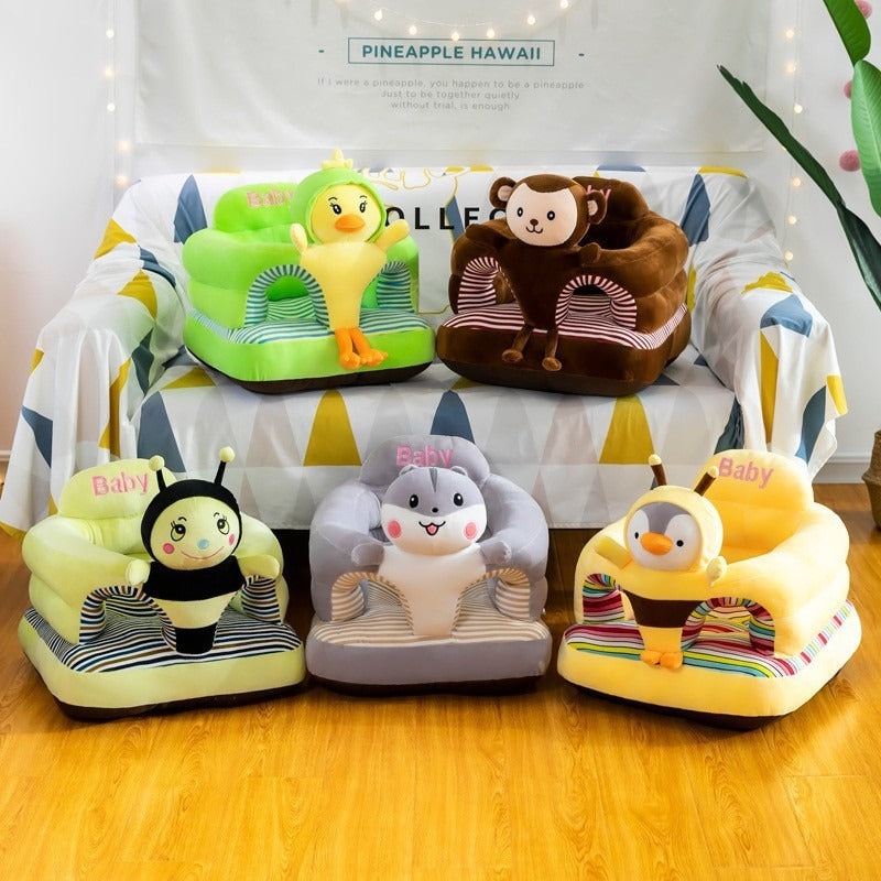 Anti fall character chair. Learning sitting up for small ones!