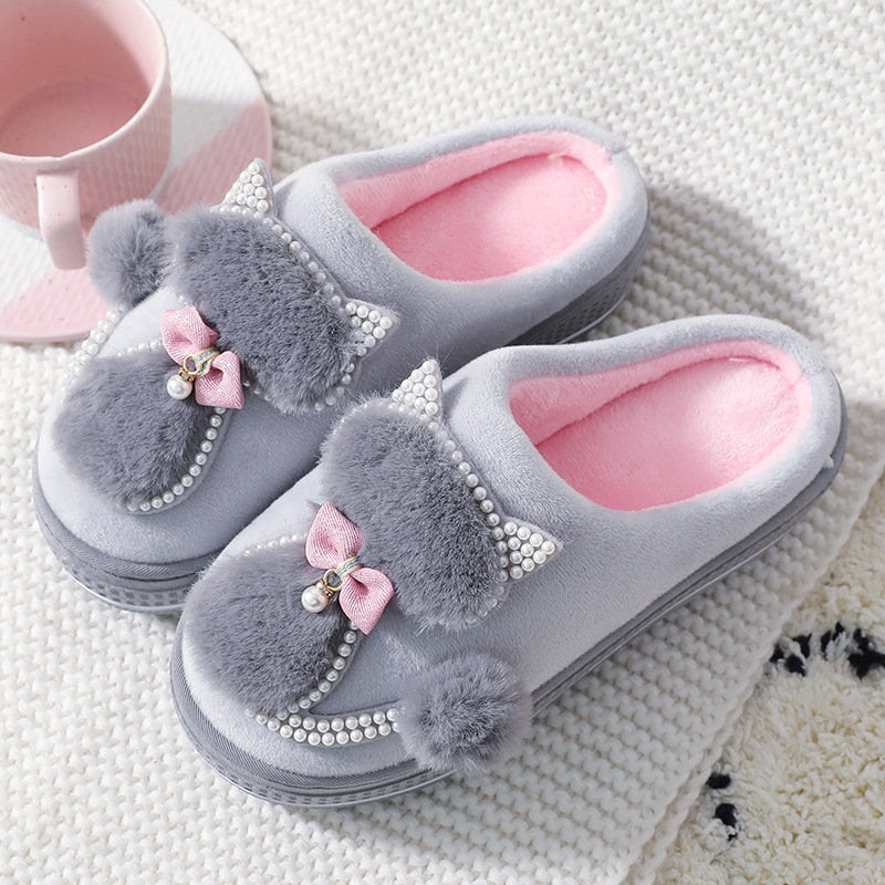 House of Hutson Original - “Cat Lady” Slippers