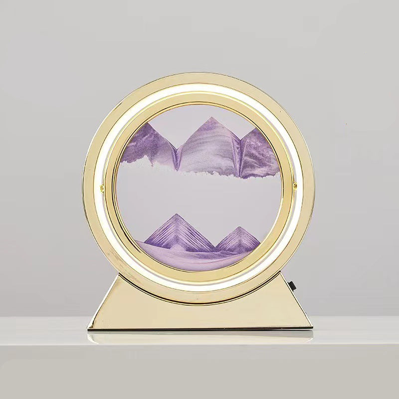 *New Christmas Gift Alert* - Creative Flow Sand Table Lamp Hourglass Ornament and Night Light
