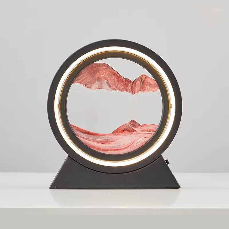 *New Christmas Gift Alert* - Creative Flow Sand Table Lamp Hourglass Ornament and Night Light