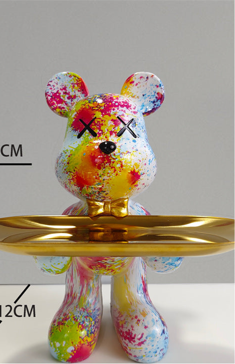 *New Christmas Decor Alert* - Cartoon bear home decoration for holiday parties