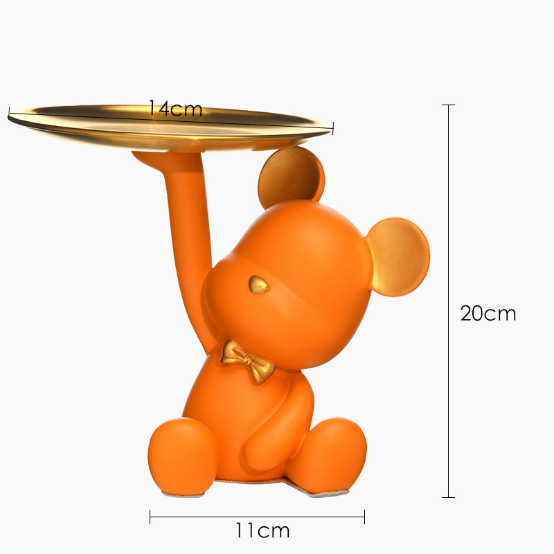 *New Christmas Decor Alert* - Bear Decoration Tray, Home Accessories for Holiday Parties