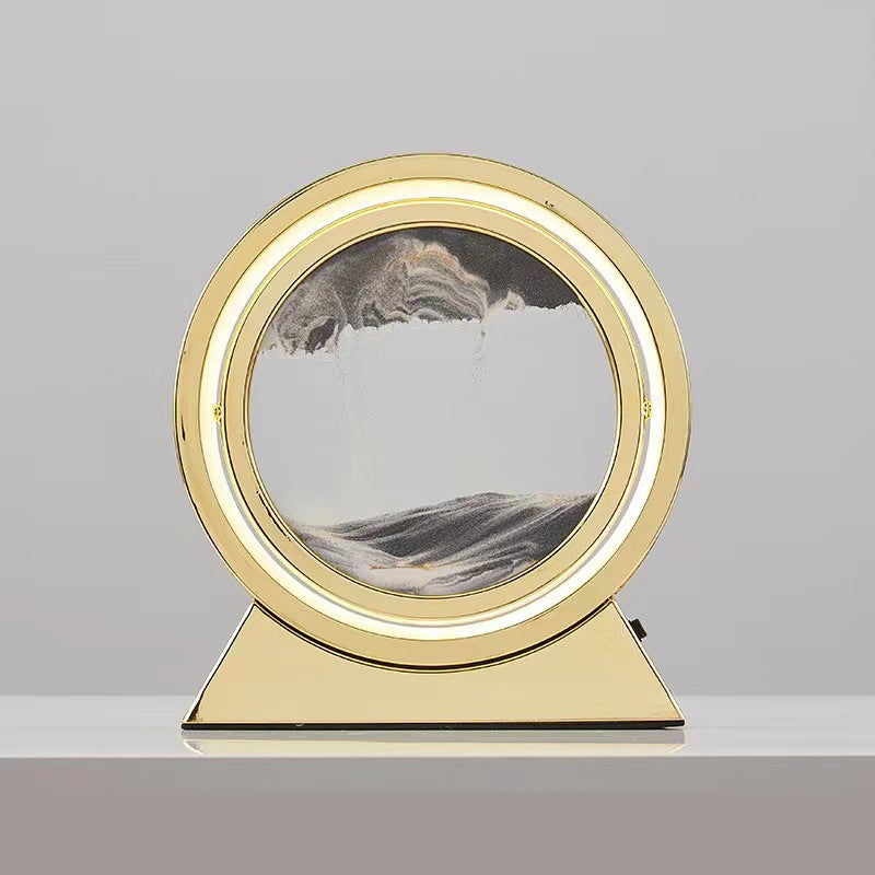 *New Christmas Gift Alert* - Creative Flow Sand Table Lamp Hourglass Ornament and Night Light