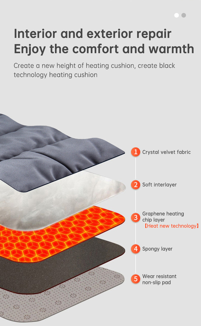 US-B Heating 3-speed Cushion