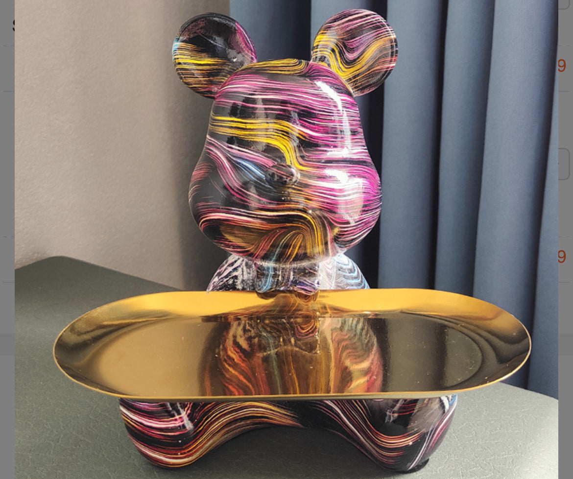 *New Christmas Decor Alert* - Cartoon bear home decoration for holiday parties
