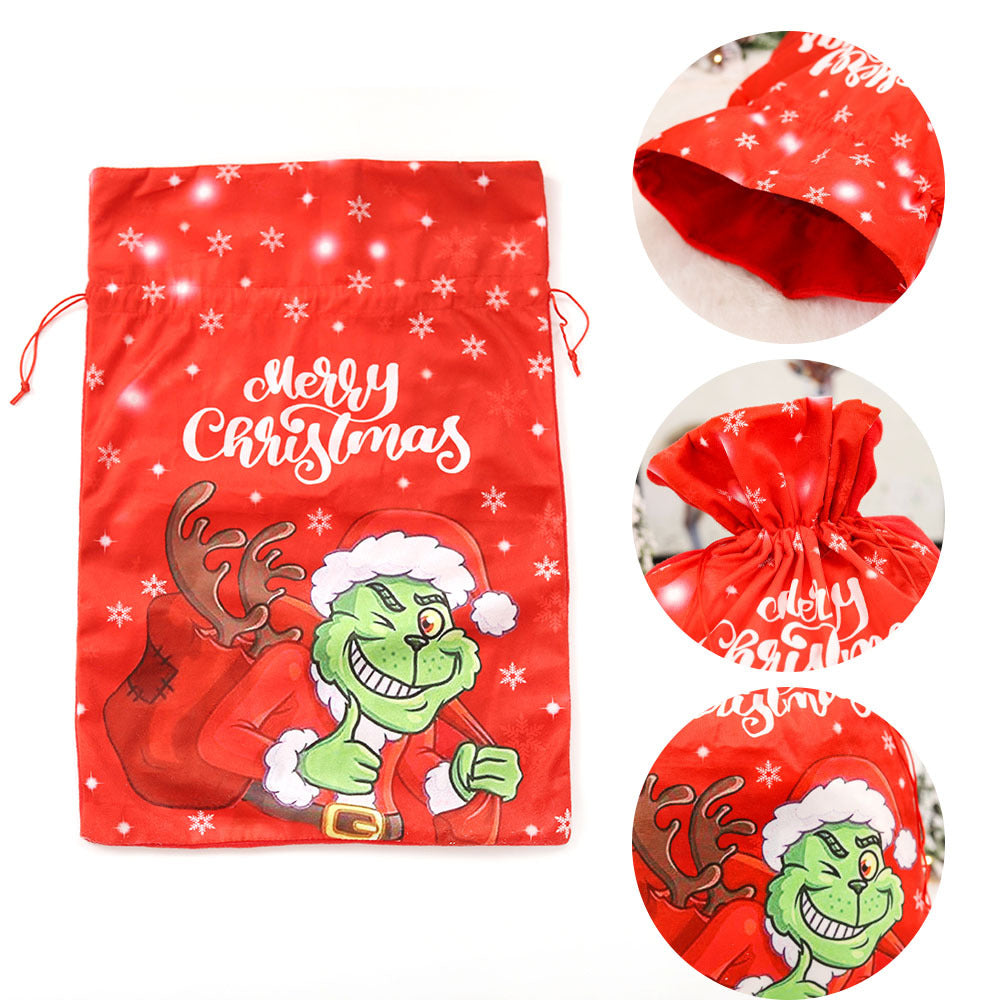 Christmas Grinch Christmas Thief Gift Bag