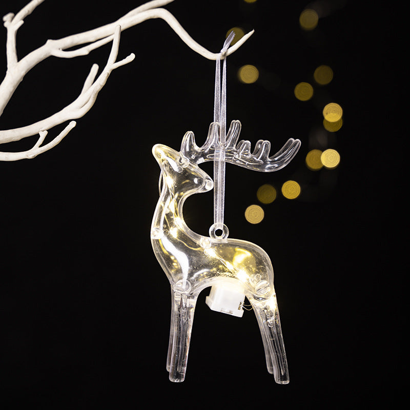 New Christmas Decor Alert* - Creative new home decor with lights, three house deer pendants