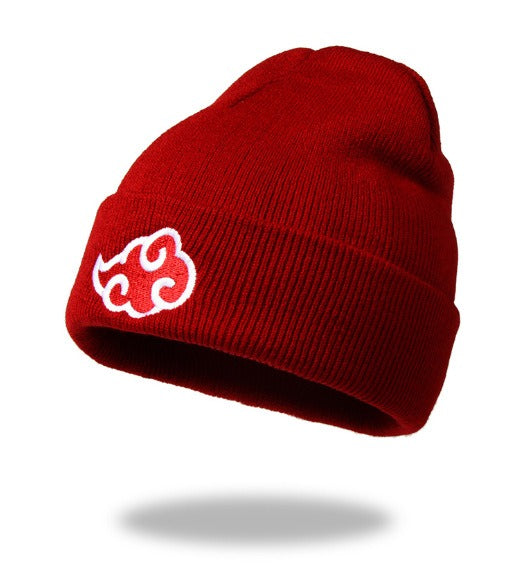 Autumn and Winter Auspicious Cloud Knitted Hat Xiaoyun Duo Woolen Hat Anime Warm Hat Men's and Women's Cold Hat