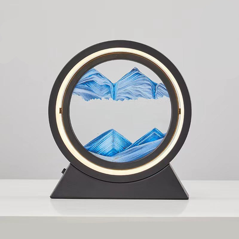 *New Christmas Gift Alert* - Creative Flow Sand Table Lamp Hourglass Ornament and Night Light