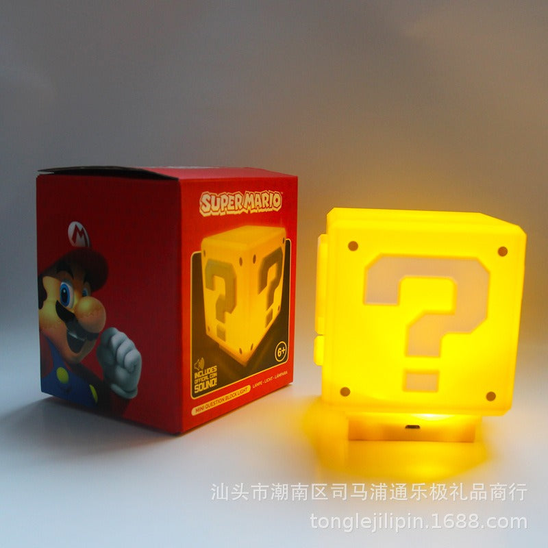 *New Christmas Decor Alert* - USB Rechargeable Night Light 3D LED Supe Mario Question Mark