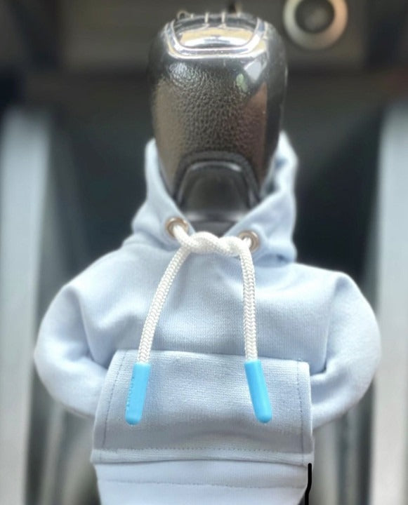 Shifter knob hoodie cover Car gear lever hooded clothing cover
