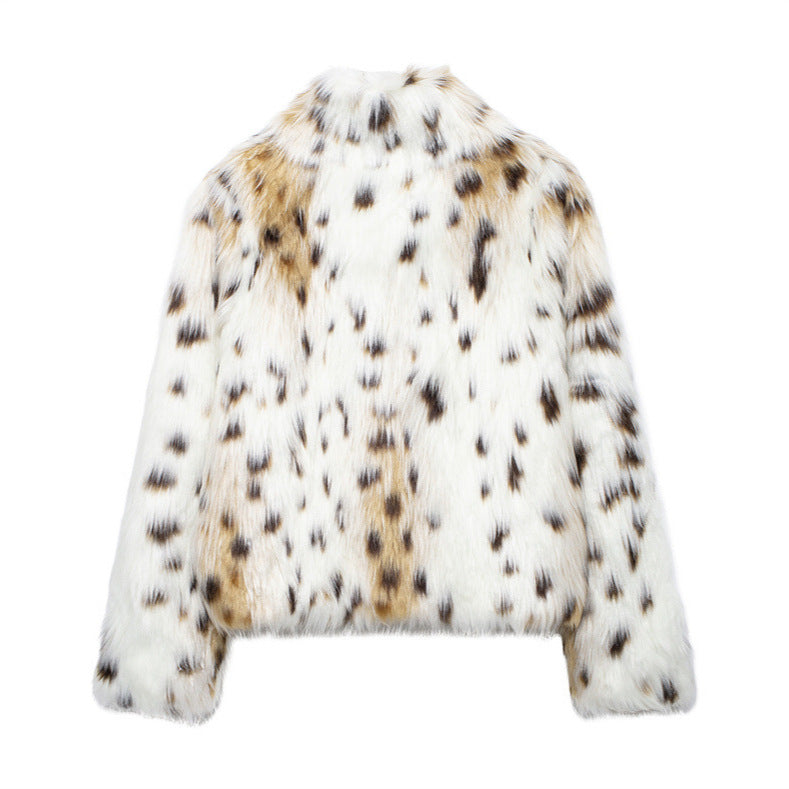 House of Hutson Original Fur jacket, V-neck short coat